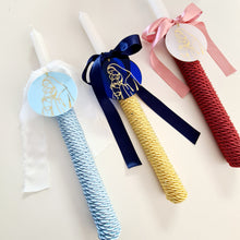 Load image into Gallery viewer, Easter Candle, Palm Sunday Candle, Orthodox Easter Candle, Lambathes - theprintedloveco