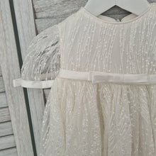 Load image into Gallery viewer, Mila with a bow - 4 Piece Christening/Baptism Gown.