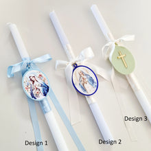 Load image into Gallery viewer, Easter Candle, Palm Sunday Candle, Orthodox Easter Candle, Lambathes - theprintedloveco