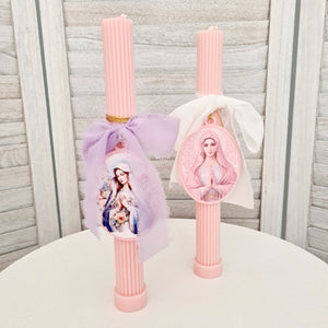 Easter Candle, Palm Sunday Candle, Orthodox Easter Candle, Lambathes.