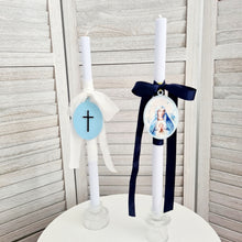 Load image into Gallery viewer, Easter Candle, Palm Sunday Candle, Orthodox Easter Candle, Lambathes.