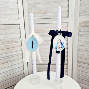 Easter Candle, Palm Sunday Candle, Orthodox Easter Candle, Lambathes