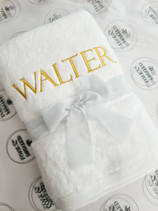 Personalised Bath Towel