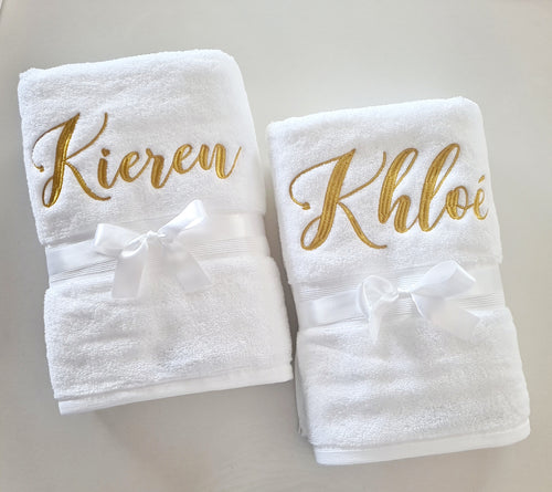 Personalised Bath Towel - theprintedloveco
