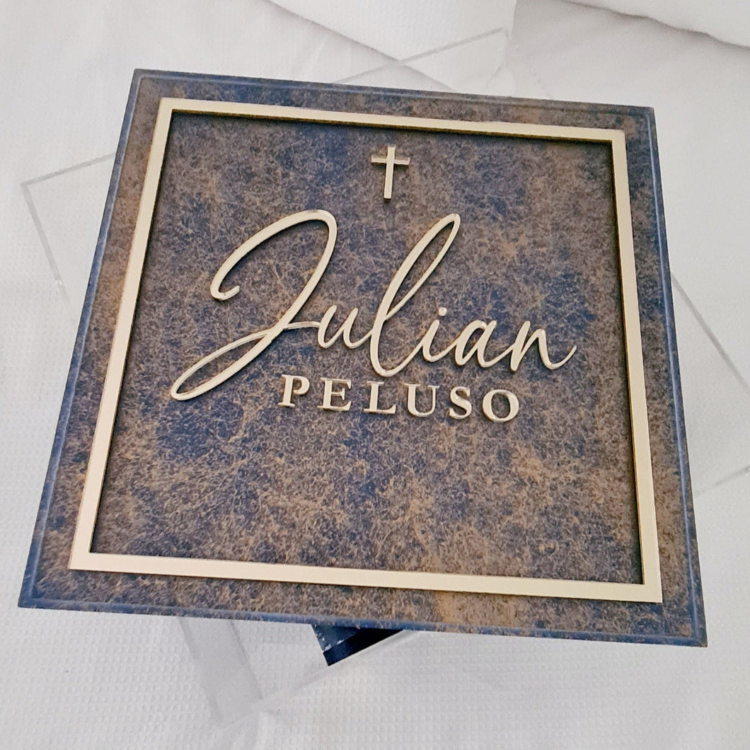 Luxury Acrylic Personalised Gift Box - theprintedloveco