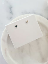 Load image into Gallery viewer, Silver Heart Earrings
