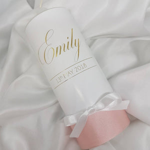 Personalised Baptism Christening Candle