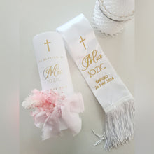 Load image into Gallery viewer, &quot;Mia&quot; Baptism Christening Candle.
