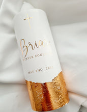 Load image into Gallery viewer, &quot;Briar&quot; Baptism Christening Candle.
