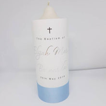 Load image into Gallery viewer, Personalised Baptism Christening Candle