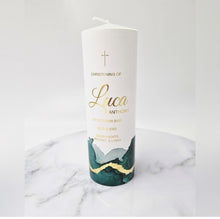 Load image into Gallery viewer, &quot;Luca&quot; Baptism Christening Candle.