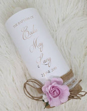 Load image into Gallery viewer, Personalised Baptism Christening Candle