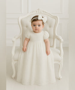 Charlotte 4 Piece Christening/Baptism Gown