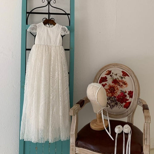 Mila 4 Piece Baptism Gown