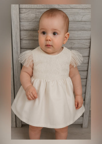 Lola 4 Piece Christening/Baptism Dress