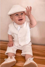 Load image into Gallery viewer, 3 Pieces Boys Christening/Baptism Outfit - theprintedloveco