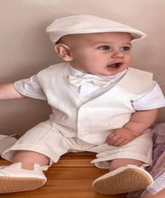 Load image into Gallery viewer, 3 Pieces Boys Christening/Baptism Outfit - theprintedloveco