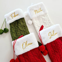 Load image into Gallery viewer, Personalised Santa Stocking - theprintedloveco