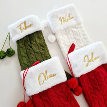 Load image into Gallery viewer, Personalised Santa Stocking