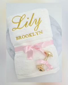 Personalised Bath Towel - theprintedloveco