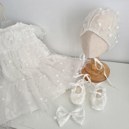 Stella 4 Piece Christening/Baptism Dress.