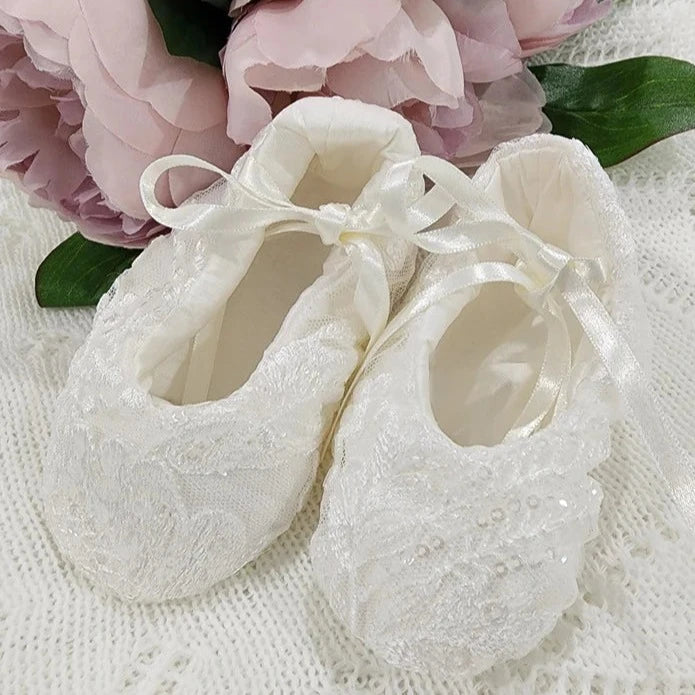 Girls Lace Booties