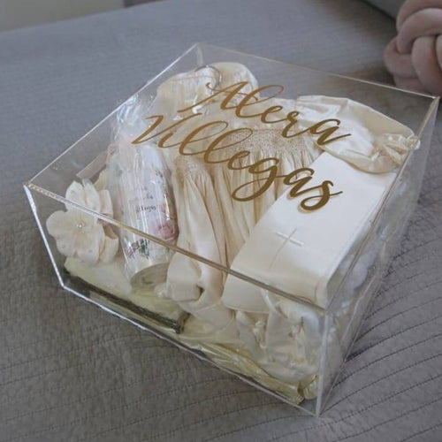 Acrylic Personalised Gift Box