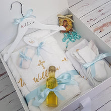Load image into Gallery viewer, Orthodox Personalised Standard Christening Package (Choose your colours &amp; size box)