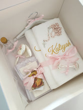 Load image into Gallery viewer, Orthodox Personalised Deluxe Christening Package (Choose your colours &amp; size box)