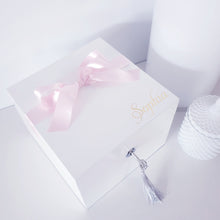 Load image into Gallery viewer, Personalised Jewellery Box - WHITE - theprintedloveco