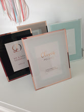 Load image into Gallery viewer, Olivia Glass Picture Frame  - 4 Colours available