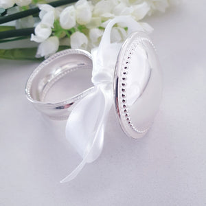 Silver Ring Baby Rattle