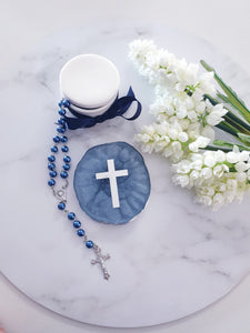 Religious Agate Look Coaster Plaques - theprintedloveco
