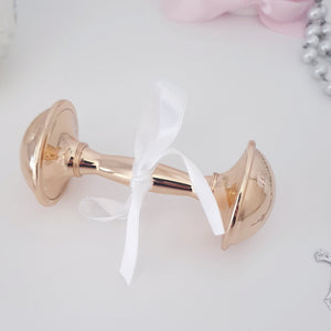 Gold Plated Baby Rattle