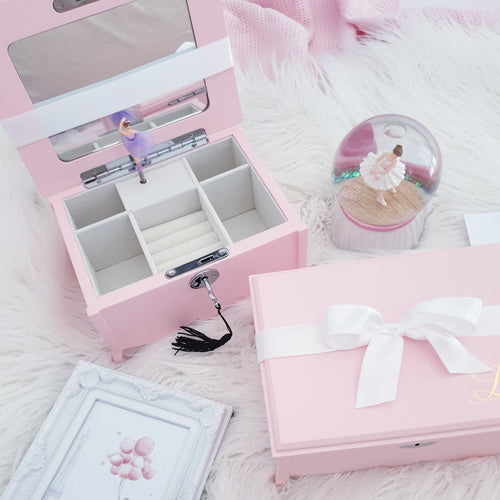 Ballerina Musical Pink Jewellery Box