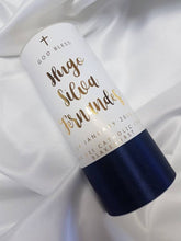Load image into Gallery viewer, &quot;Anton&quot; Baptism Christening Candle (Choose your colours)