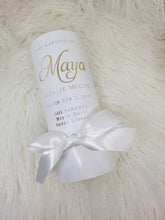 Load image into Gallery viewer, &quot;Xavier&quot; Baptism Christening Candle (Choose your colours)