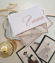 Load image into Gallery viewer, Personalised Acrylic Clutch Bag