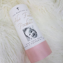 Load image into Gallery viewer, &quot;Ivy&quot; Baptism Christening Candle (Choose your colours)