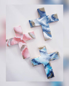 Catholic Resin Cross - theprintedloveco