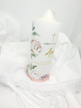 Load image into Gallery viewer, &quot;Ava&quot; Baptism Christening Candle (Choose your colours)