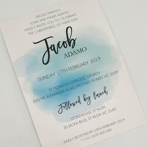 Jacob Invitation