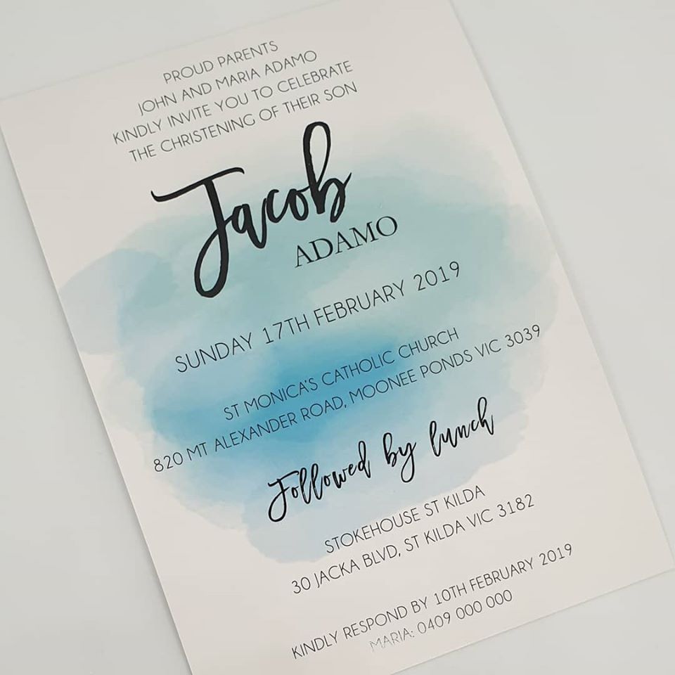 Jacob Invitation - theprintedloveco