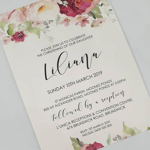 Liliana Invitation