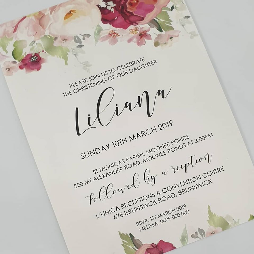 Liliana Invitation