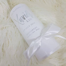 Load image into Gallery viewer, &quot;Xavier&quot; Baptism Christening Candle (Choose your colours)