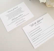 Load image into Gallery viewer, Savannah &amp; Matthew Invitation - Letterpress - theprintedloveco
