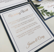 Load image into Gallery viewer, Jessica &amp; Corey Invitation - theprintedloveco