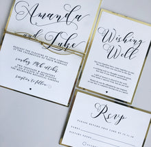 Load image into Gallery viewer, Amanda &amp; Luke Invitation