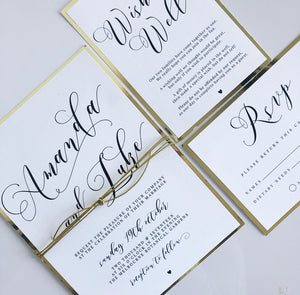 Amanda & Luke Invitation